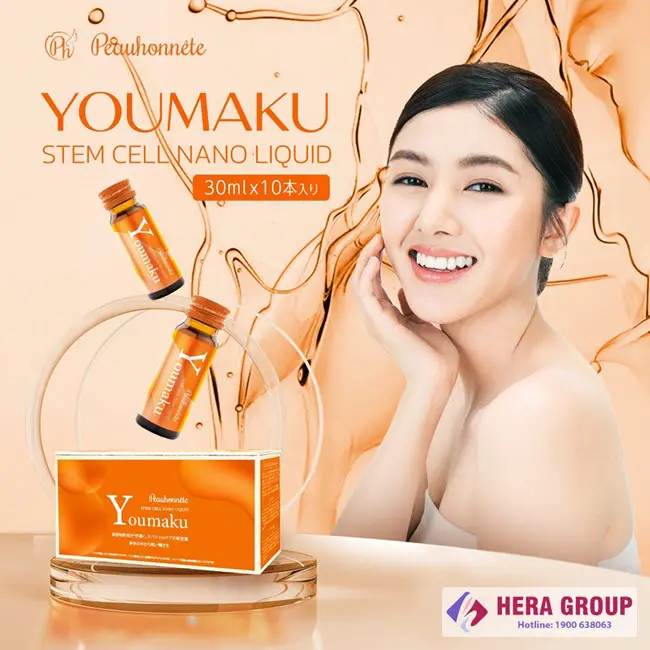 Nước uống Youmaku Stem Cell Nano Liquid Nhật Bản