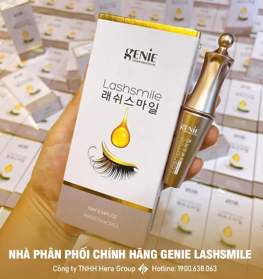 Serum dưỡng dài mi Genie Lashsmile chính hãng myphamhera.com