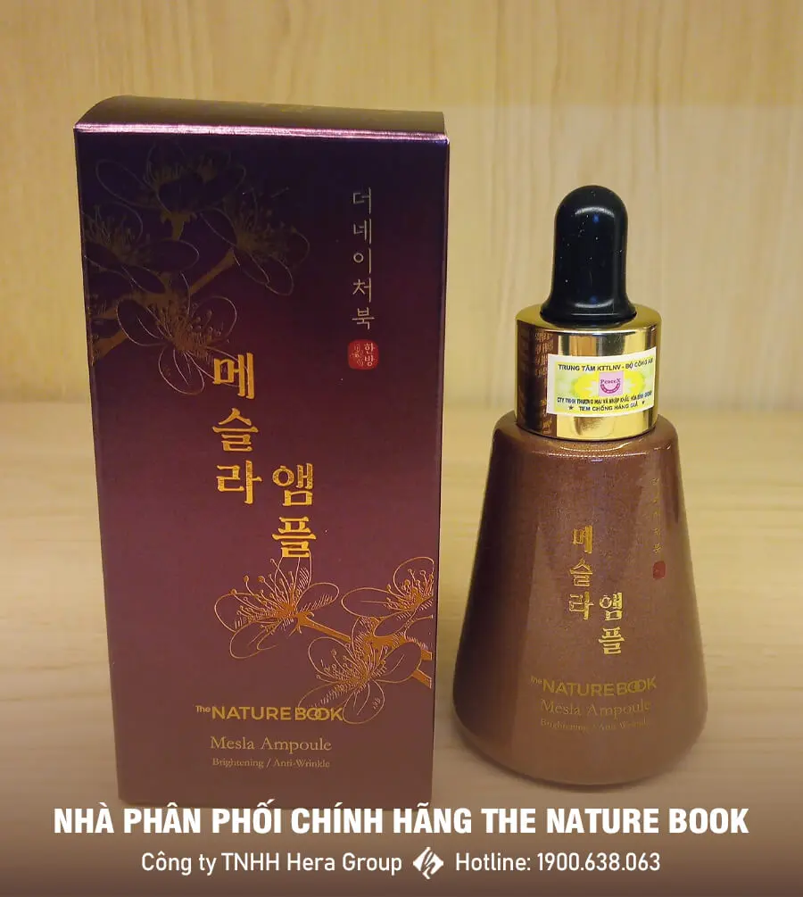 tinh chất dưỡng trắng da ngừa nám nature book myphamhera.com 