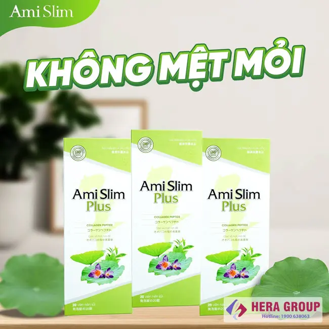 Viên sủi giảm cân Ami Slim Plus