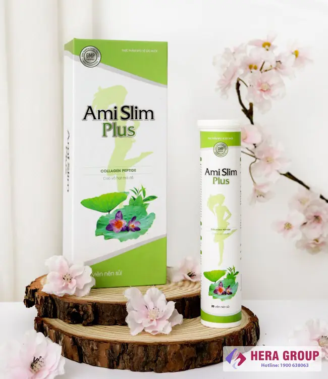 Viên sủi giảm cân Ami Slim Plus