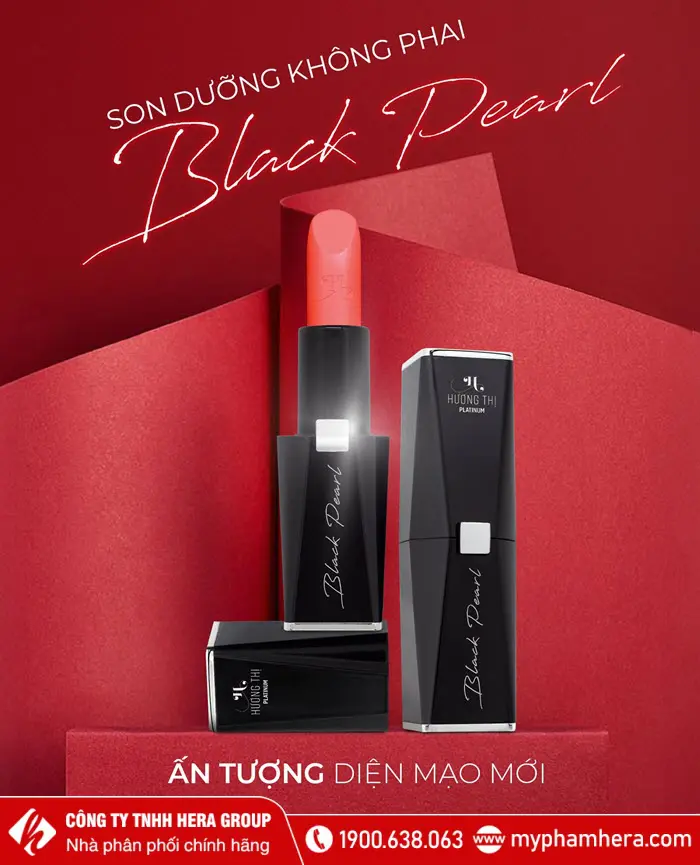 Son dưỡng môi không phai Hương Thị - Black Pearl