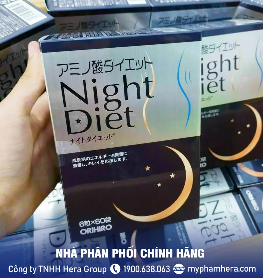 viên uống giảm cân Orihiro Night Diet myphamhera.com