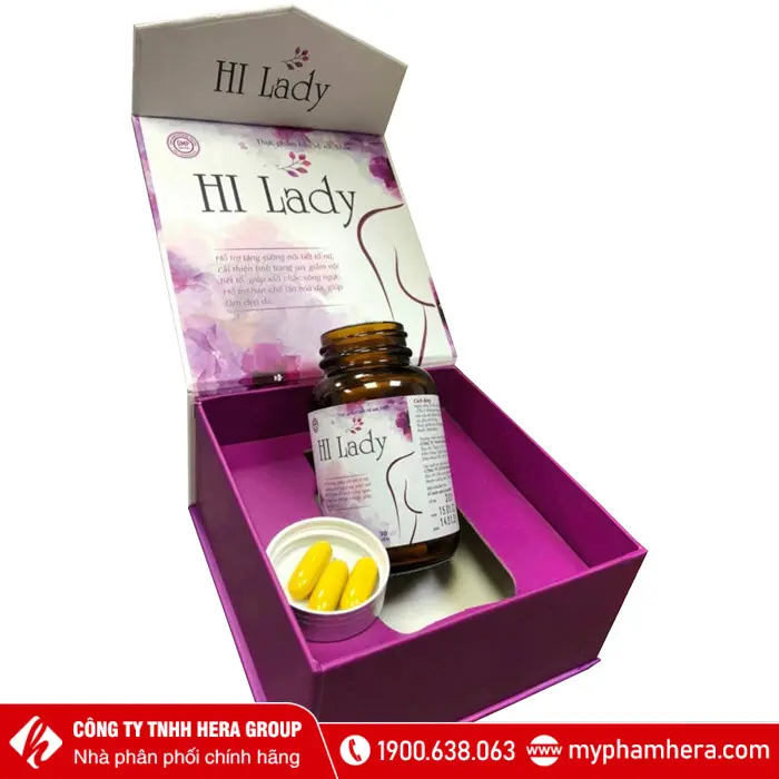 Viên uống Hi Lady - Hỗ trợ tăng cường nội tiết tố nữ