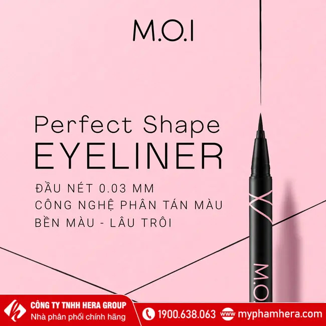 Bút kẻ mắt nước M.O.I Perfect Shape Eyeliner - Hồ Ngọc Hà