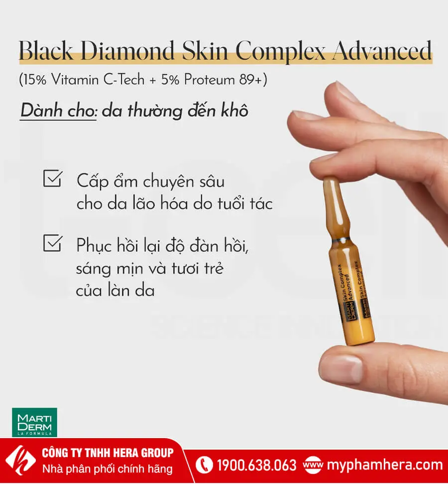 ampoule chống lão hóa martiderm myphamhera.com