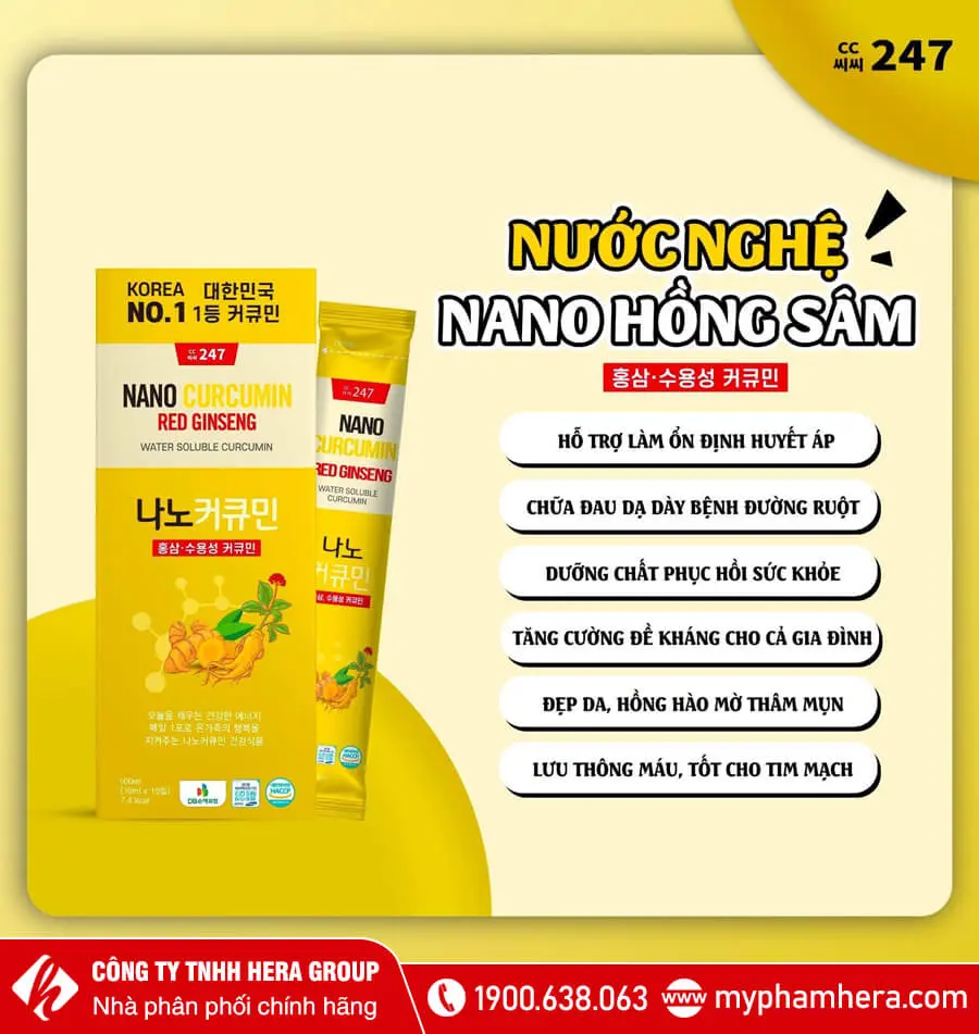 công dụng Nước Nghệ Hồng Sâm CC247 myphamhera.com