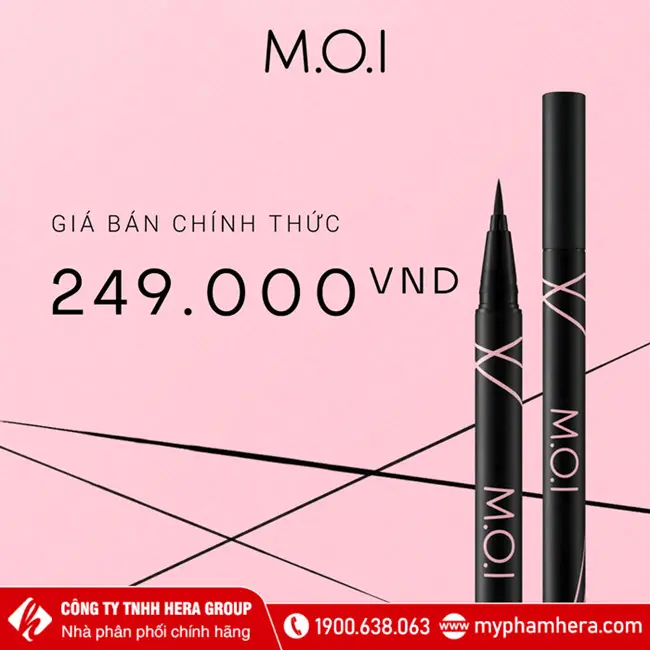 Giá bán Bút kẻ mắt nước M.O.I Perfect Shape Eyeliner - Hồ Ngọc Hà