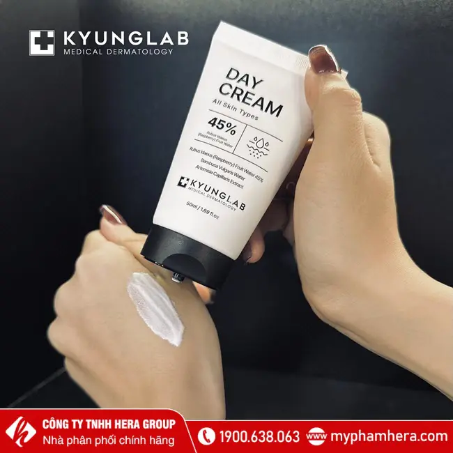 Cách sử dụng Kem dưỡng ngày nâng tone KyungLab Day Cream