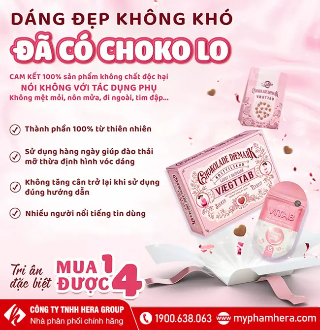 Kẹo socola giảm cân Đan Mạch Vaegttab có tốt không?