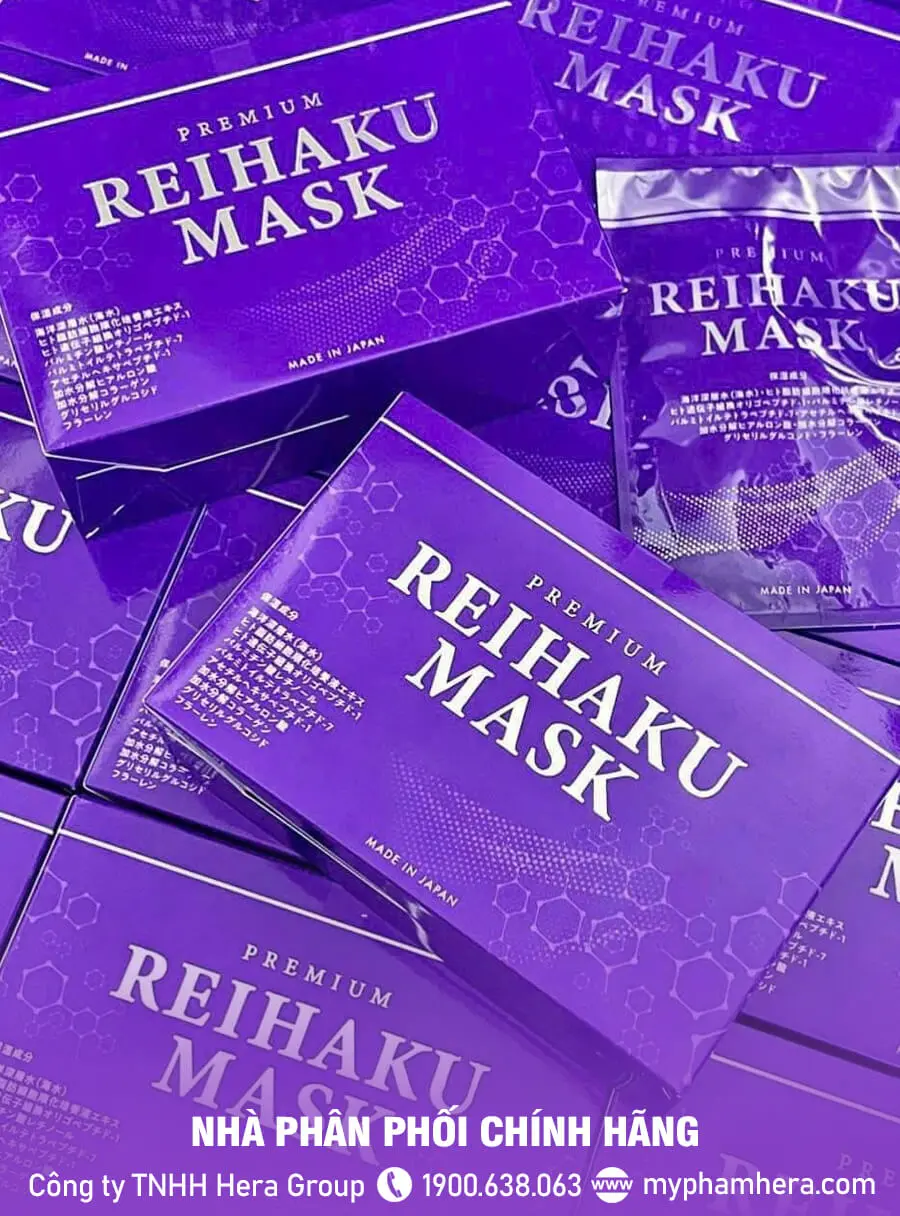 Mặt nạ tế bào gốc Premium Reihaku Mask chính hãng myphamhera.com