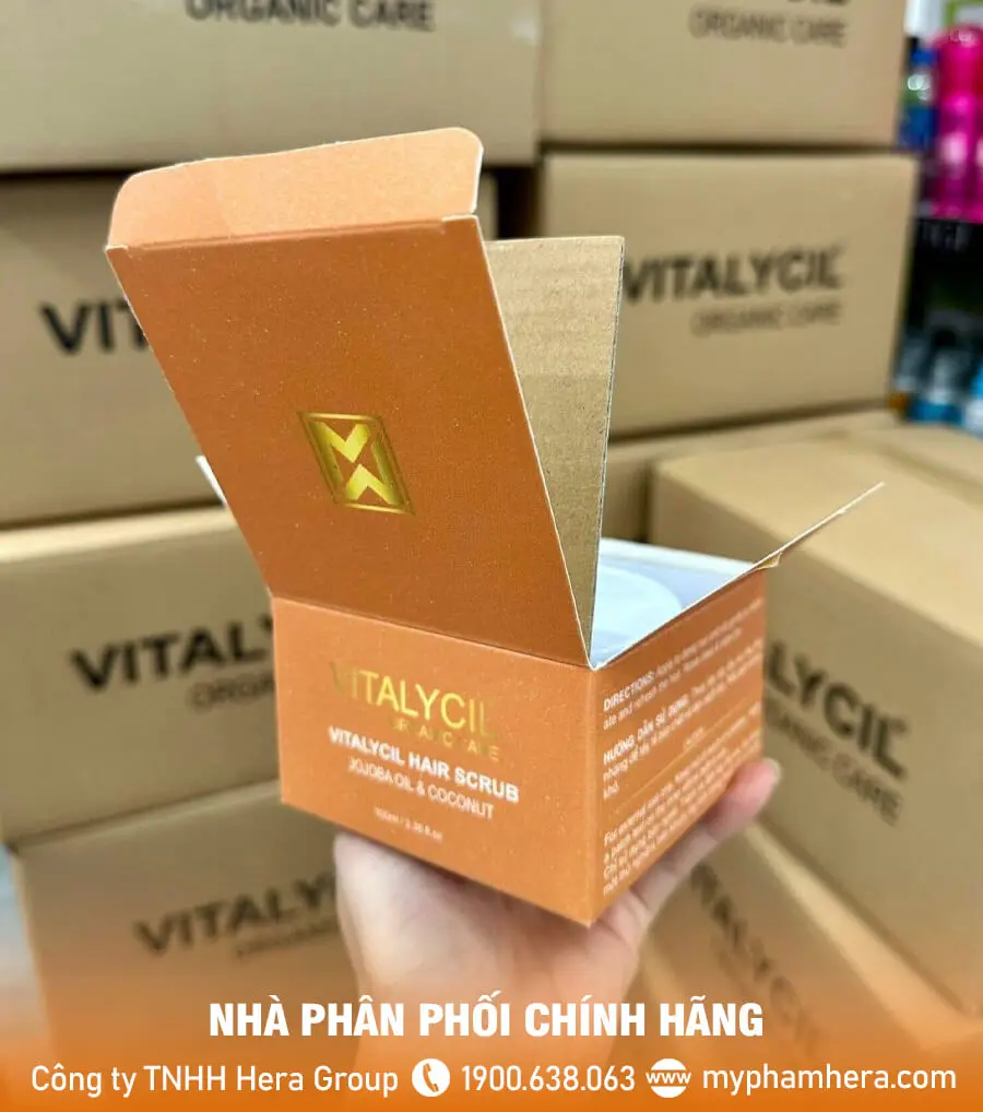 tẩy tế bào chết da đầu vitalycil myphamhera.com