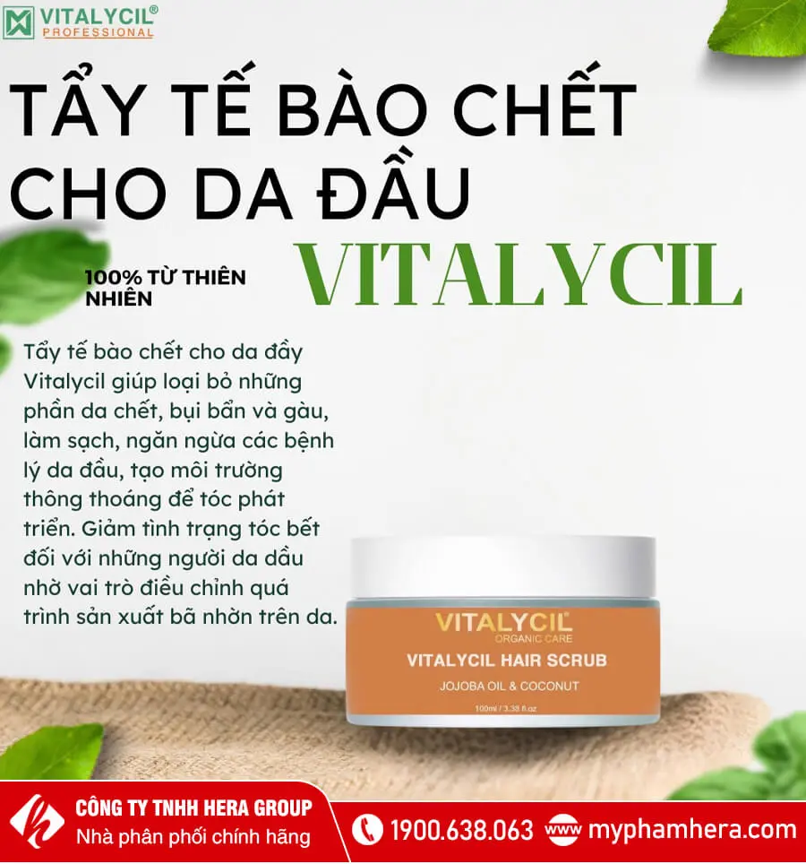 tẩy tế bào chết da đầu vitalycil myphamhera.com