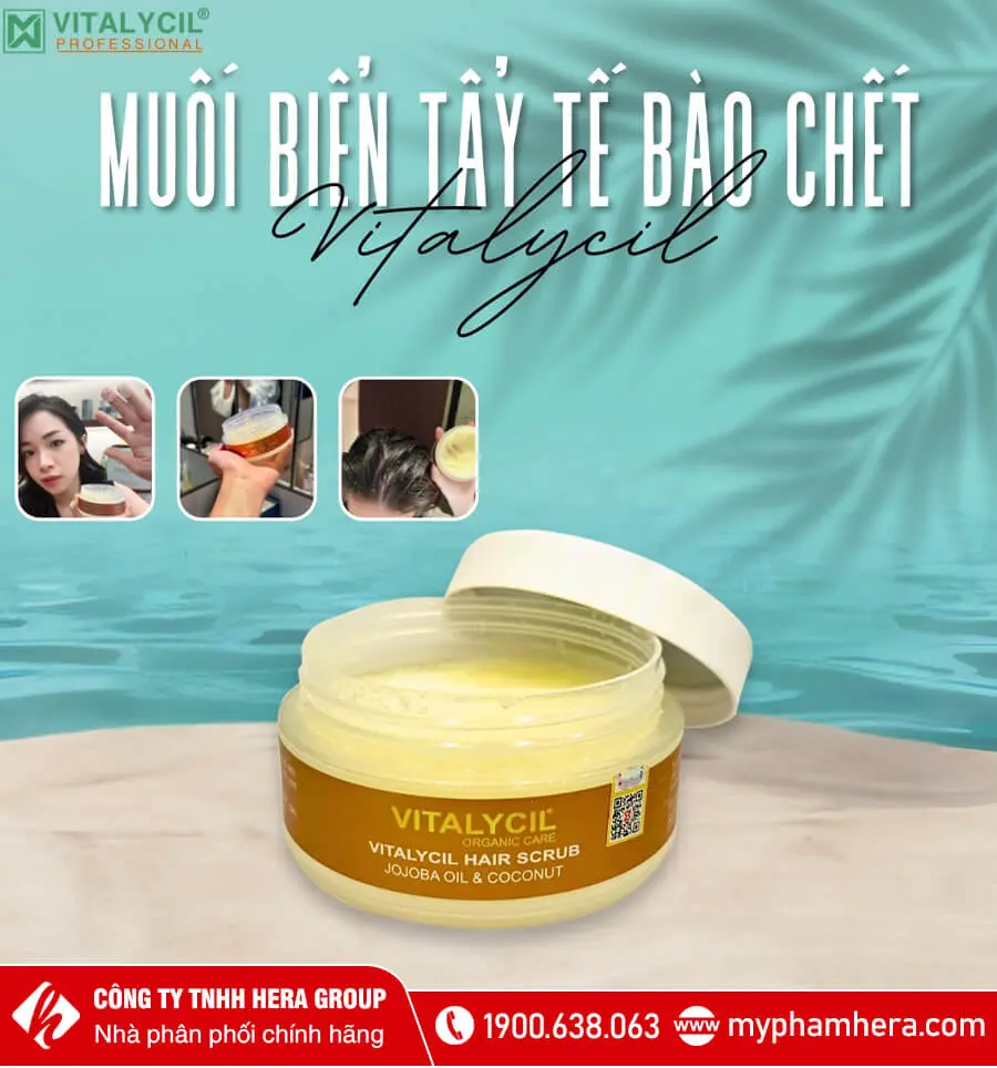 tẩy tế bào chết da đầu vitalycil myphamhera.com