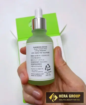 avata serum tinh chất cà chua xanh Sungboon Green Tomato chính hãng