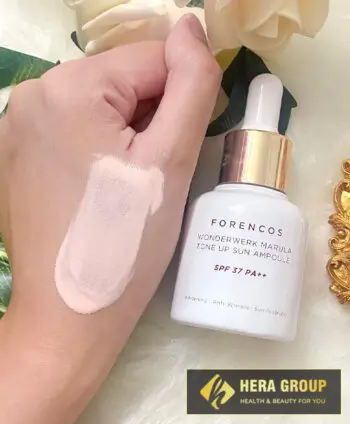 serum chống nắng dưỡng trắng da forencos myphamhera.com