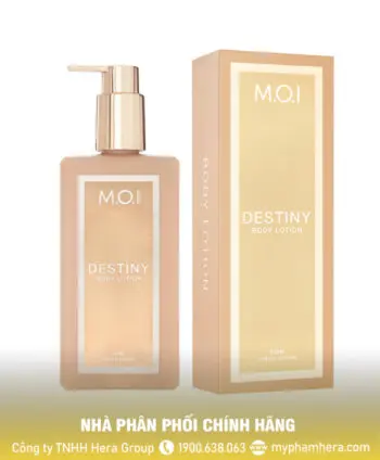 Sữa dưỡng thể sáng da M.O.I hương nước hoa Destiny - Hồ Ngọc Hà