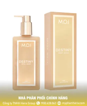 Sữa tắm dưỡng da M.O.I hương nước hoa Destiny 250ml - Hồ Ngọc Hà