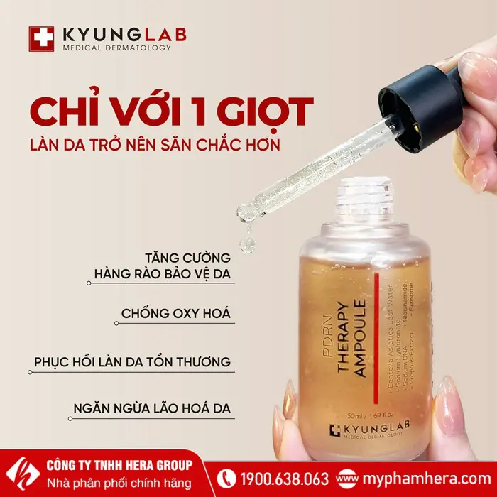 Công dụng Serum tế bào gốc KyungLab PDRN Therapy Ampoule