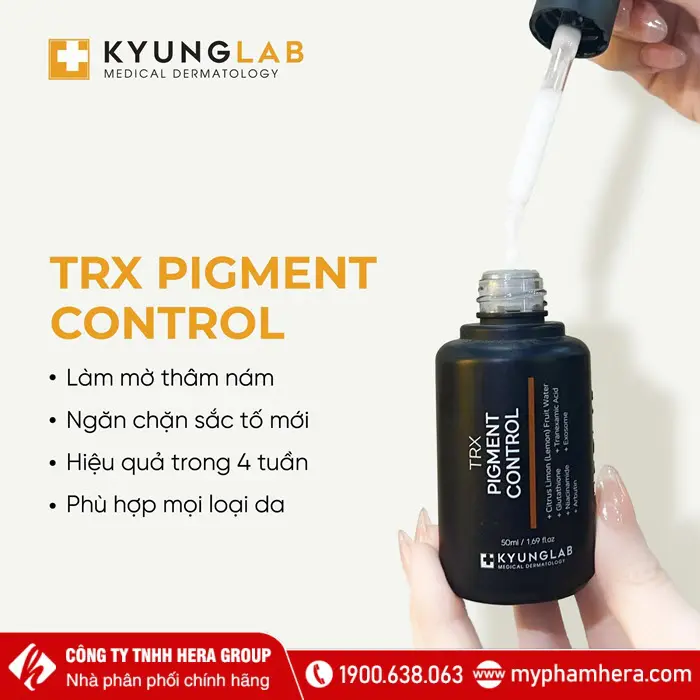 Công dụng Serum nám TRX KyungLab Pigment Control Hàn Quốc