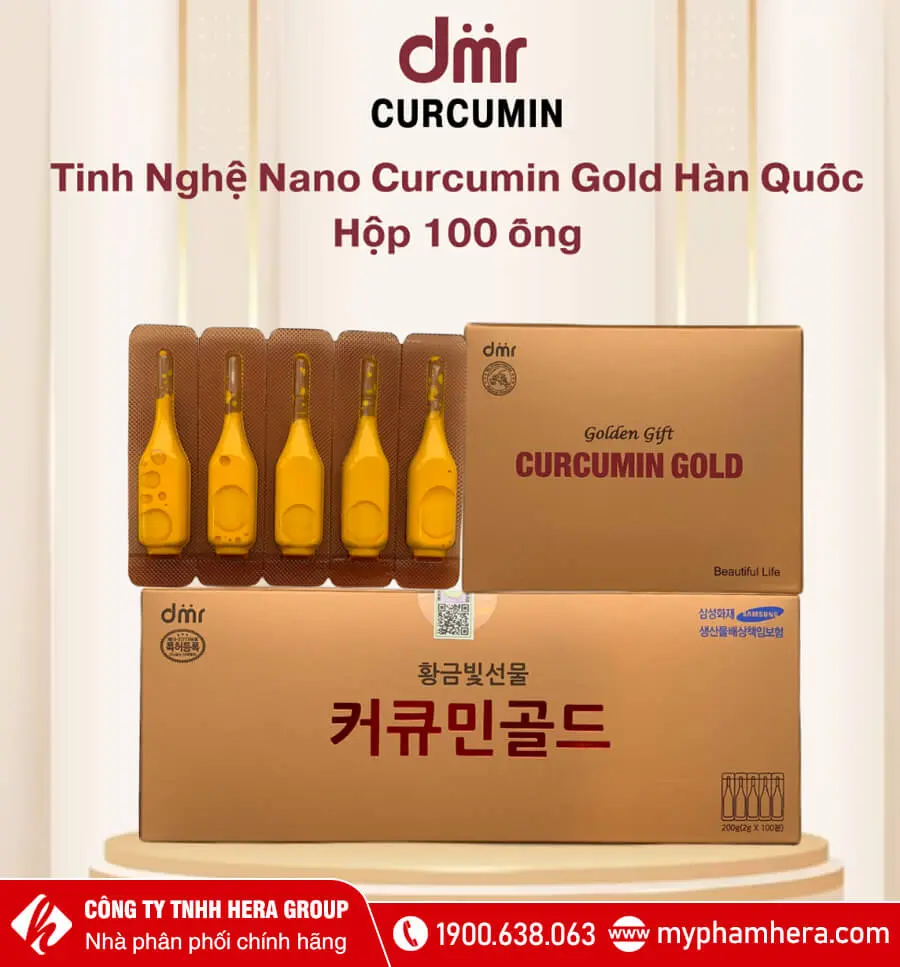 công dụng Tinh nghệ Nano Curcumin Gold Golden Gift myphamhera.com