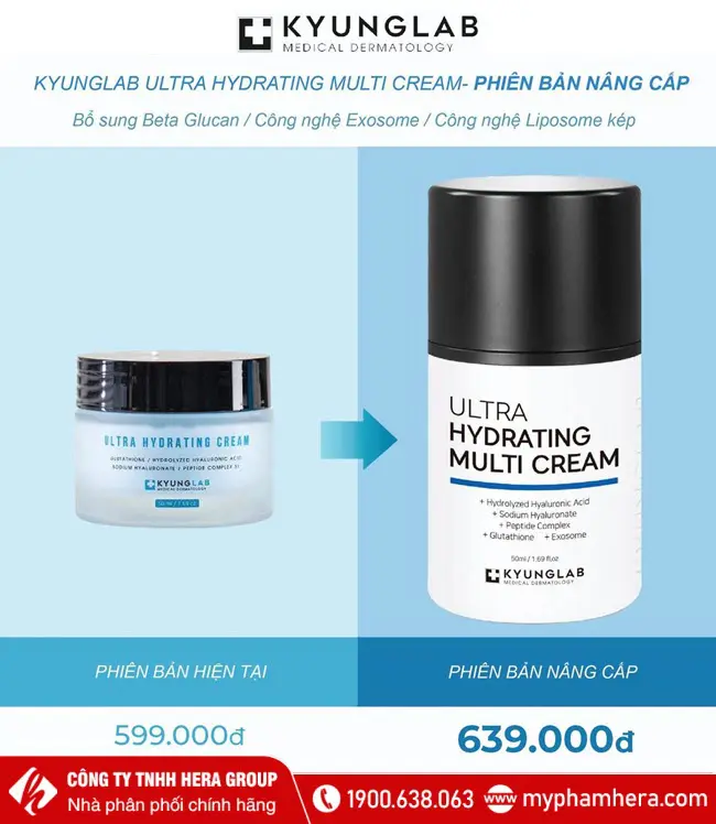 Giá bán Kem dưỡng ẩm KyungLab Ultra Hydrating Multi Cream – Hàn Quốc