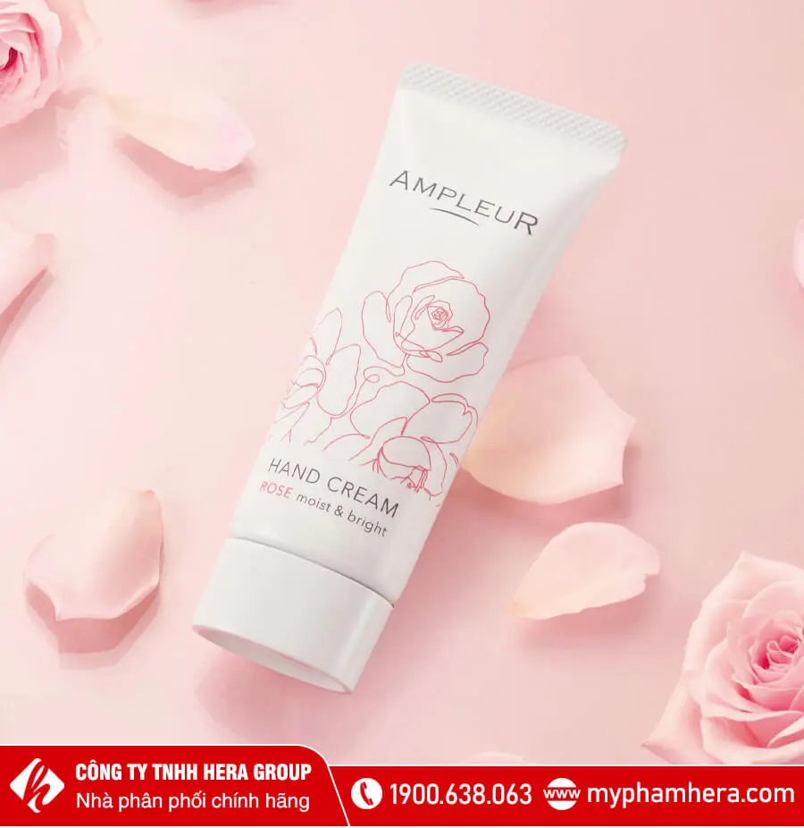 kem tay luxury white hand cream ampleur myphamhera.com