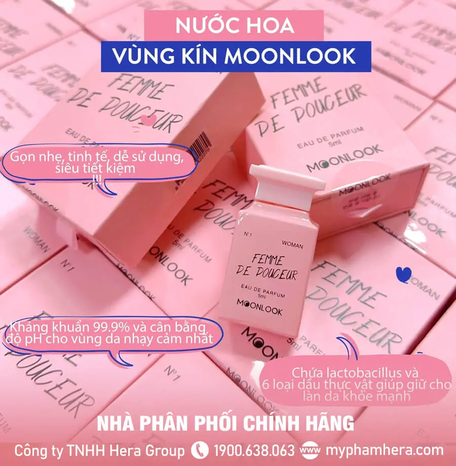 Nước hoa vùng kín MoonLook chính hãng