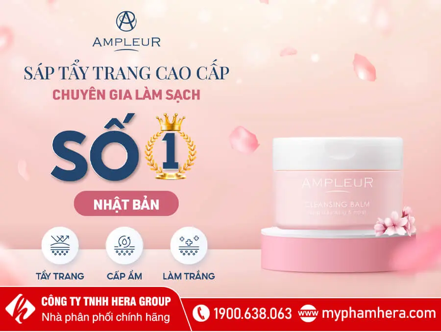 sáp tẩy trang ampleur myphamhera.com