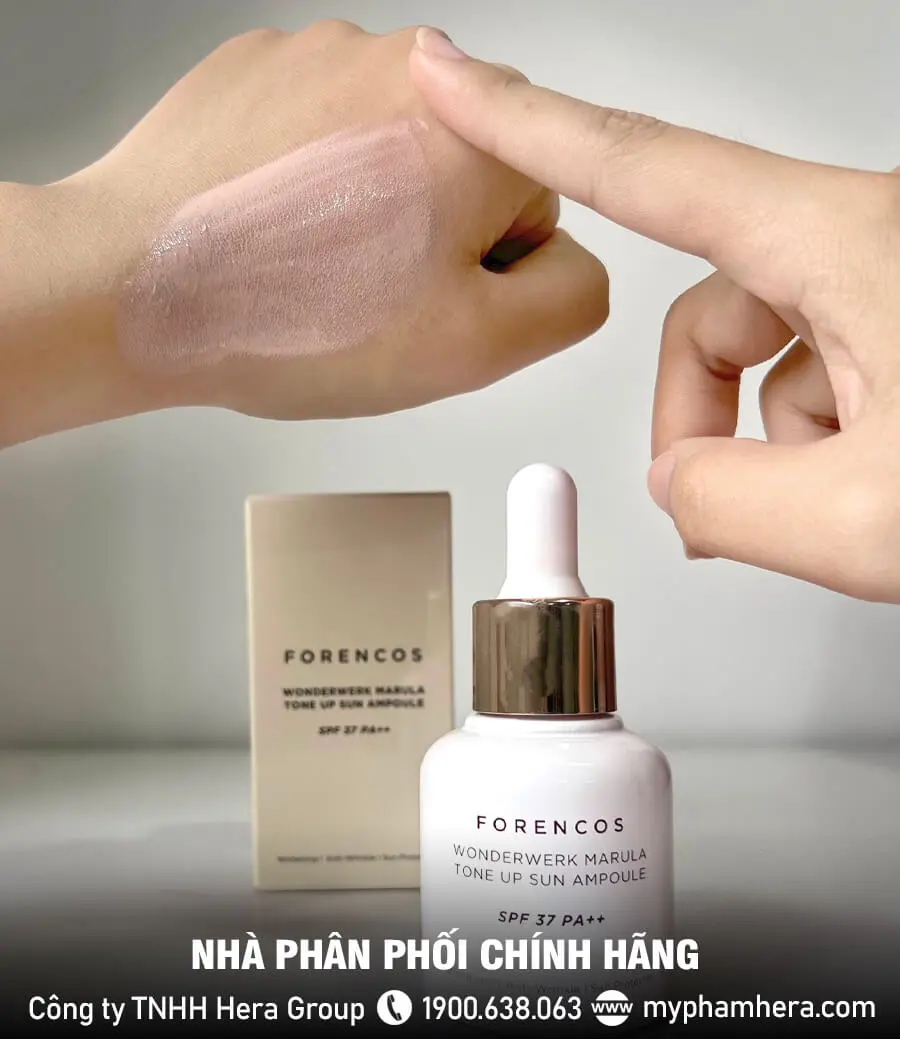 serum chống nắng dưỡng trắng da forencos myphamhera.com 