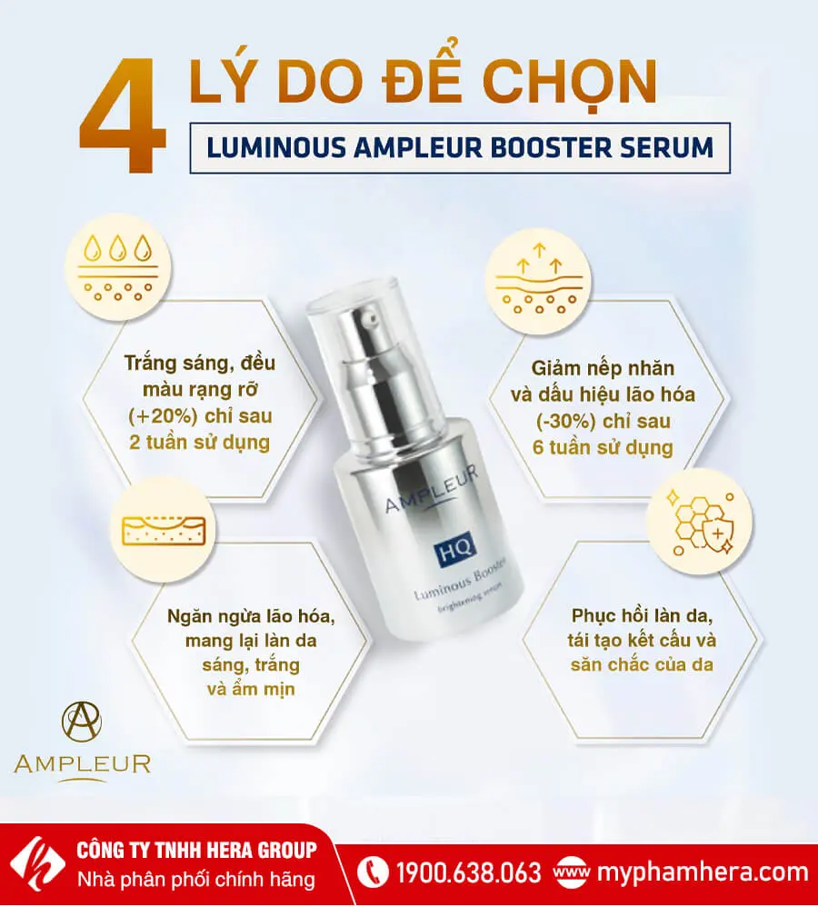 serum trắng sáng da trị nám ampleur myphamhera.com