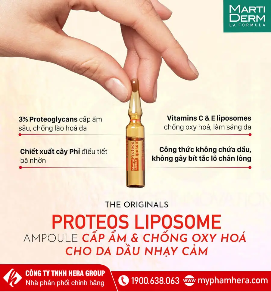 ampoule chống oxy hóa điều tiết bã nhờn martiderm myphamhera.com