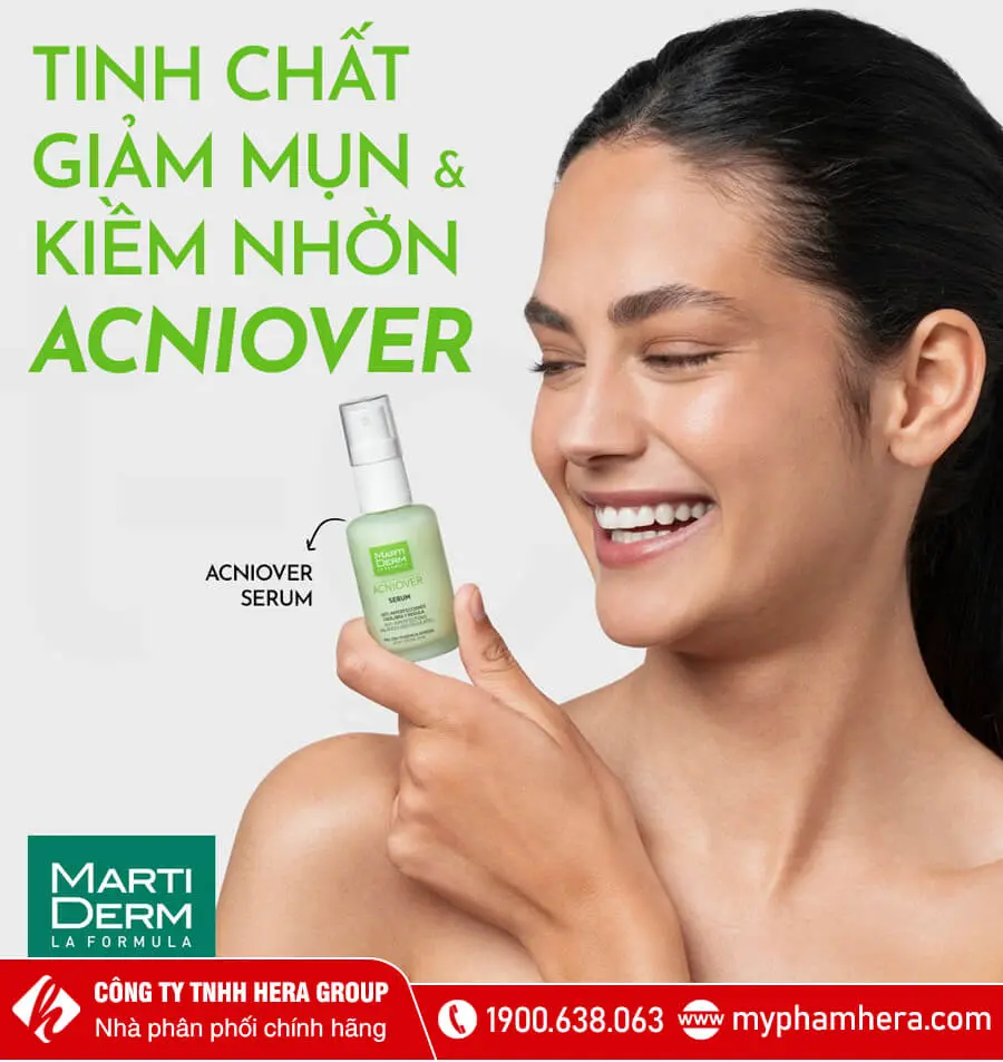 tinh chất giảm mụn kiểm soát nhờn martiderm myphamhera.com