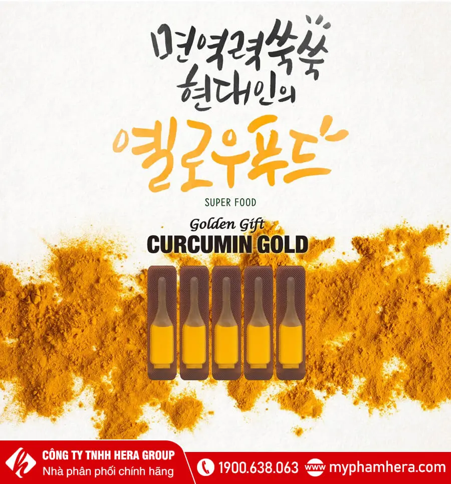 Tinh nghệ Nano Curcumin Gold Golden Gift myphamhera.com