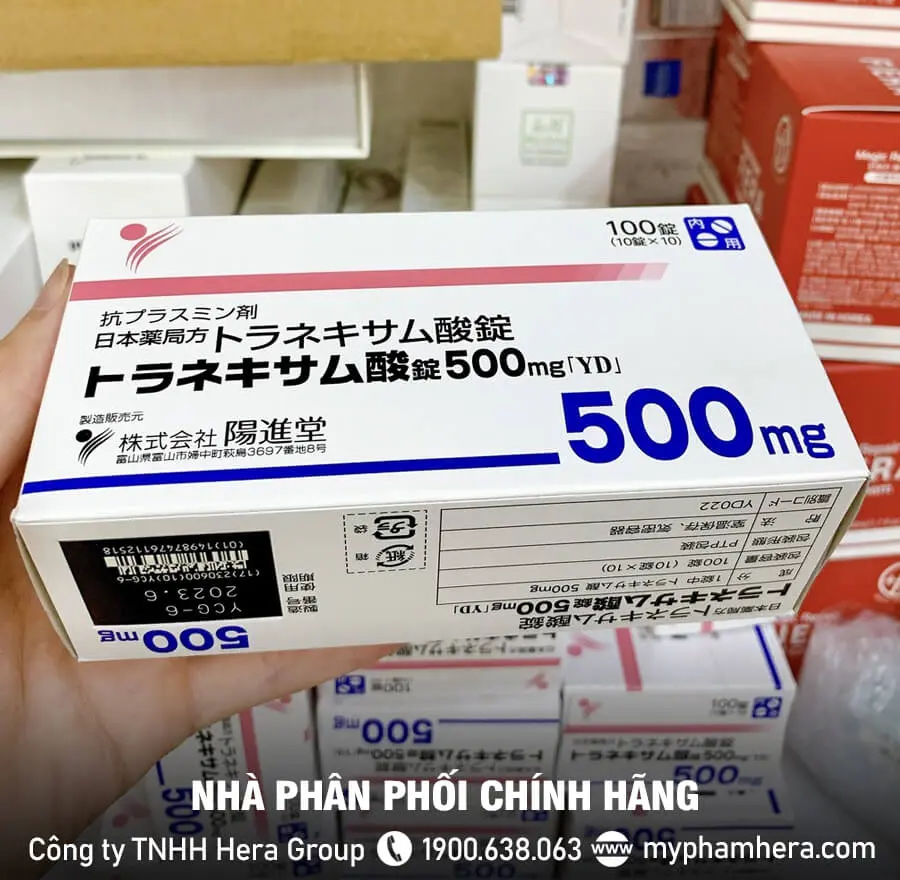 Viên uống trị nám Transamin chính hãng myphamhera.com