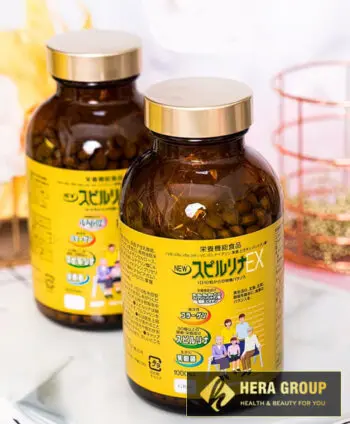 avata Tảo vàng Spirulina EX With Family chính hãng myphamhera.com