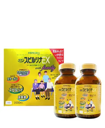 avata Tảo vàng Spirulina EX With Family chính hãng myphamhera.com