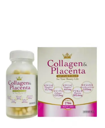 avata Viên uống trắng da Collagen & Placenta chính hãng