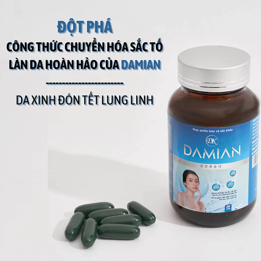 Đột phá công thức chuyển hóa sắc tố làn da hoàn hảo của Damian