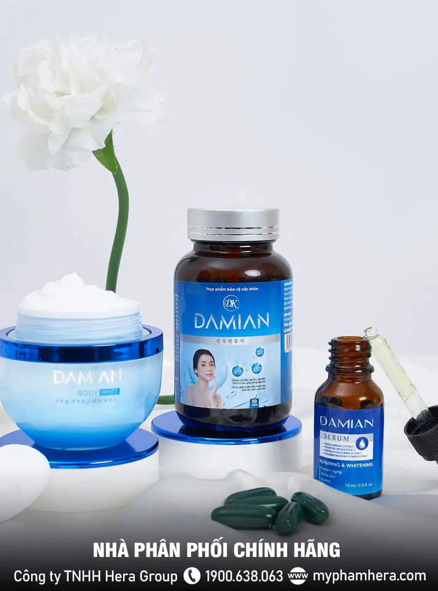 Serum dưỡng da Damian chính hãng