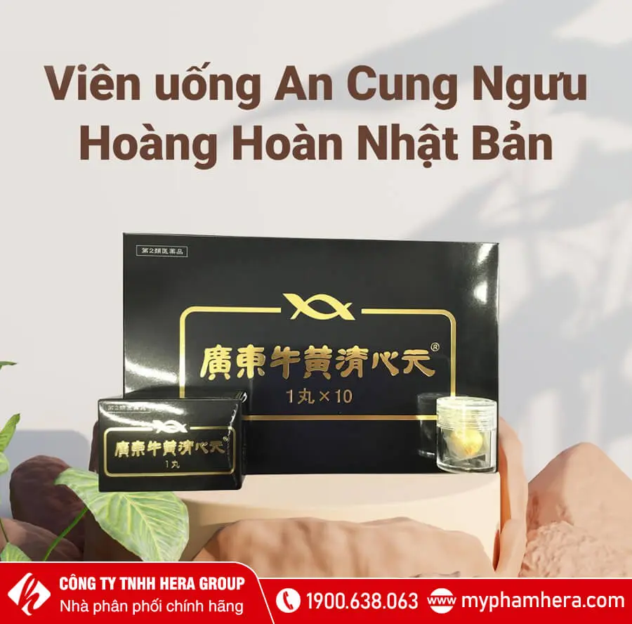 thành phần Viên An Cung Ngưu Hoàng Tochimoto