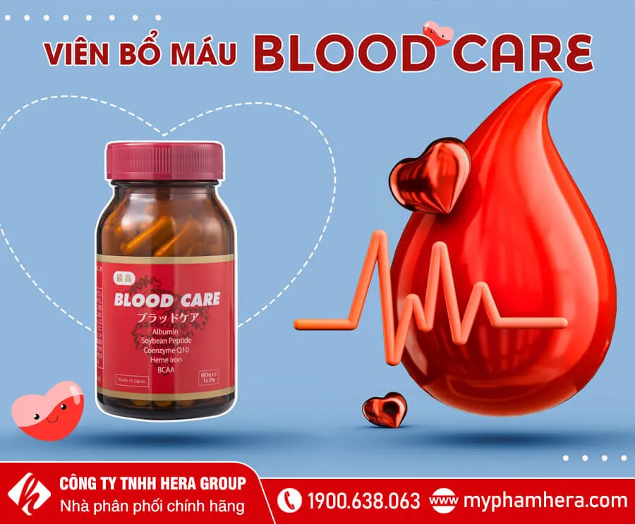 Viên uống bổ máu Blood Care Jpanwell