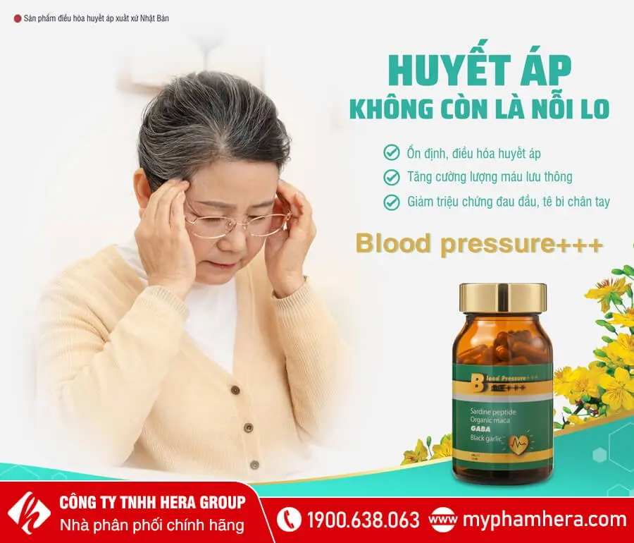 Viên uống hỗ trợ huyết áp Blood Pressure Jpanwell