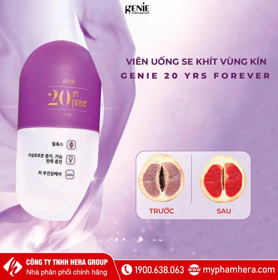 Viên uống se khít vùng kín Genie myphamhera.com