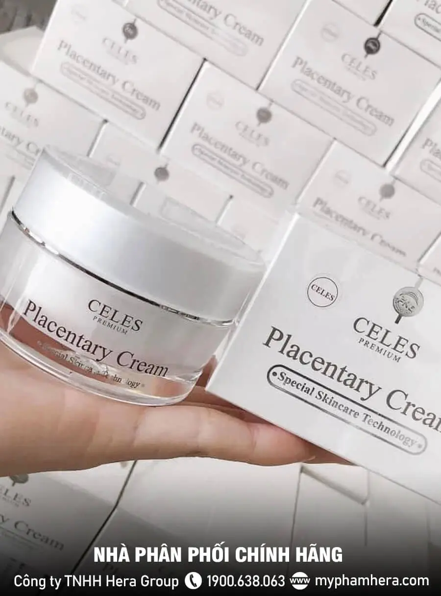 Kem nhau thai cừu Celes Placentary Cream chính hãng