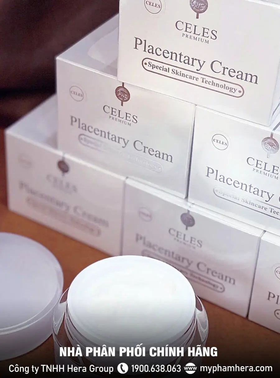 Kem nhau thai cừu Celes Placentary Cream chính hãng