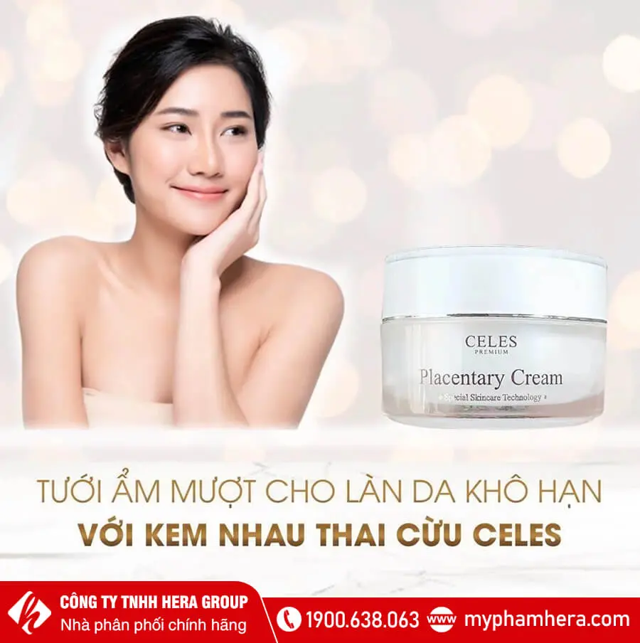 Kem nhau thai cừu Celes Placentary Cream