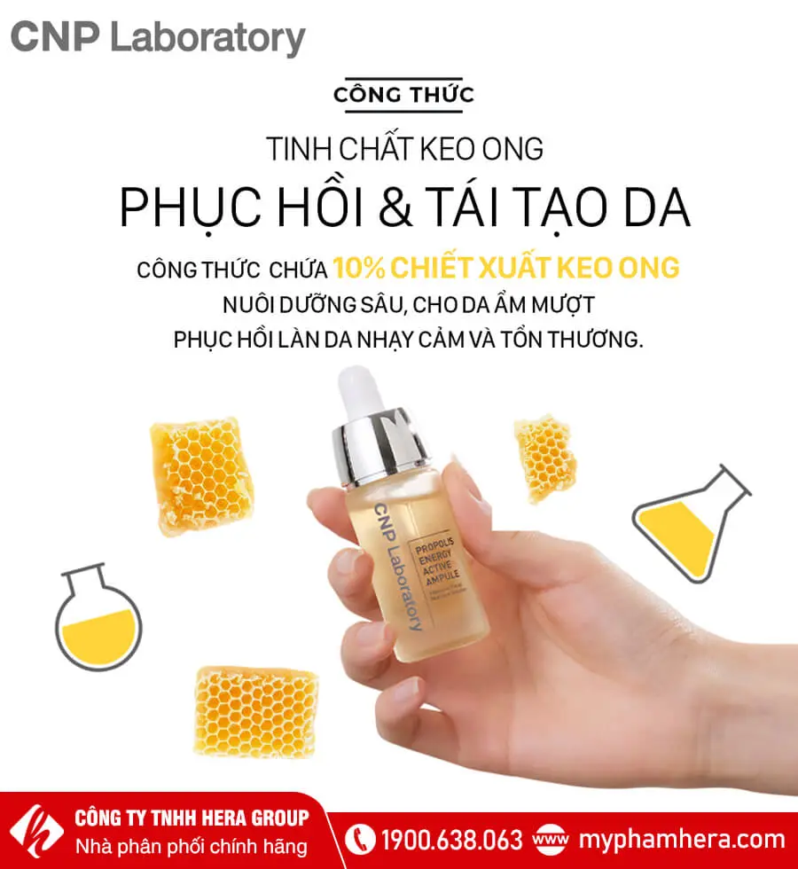 Tinh chất keo ong CNP Laboratory Propolis Energy Ampule