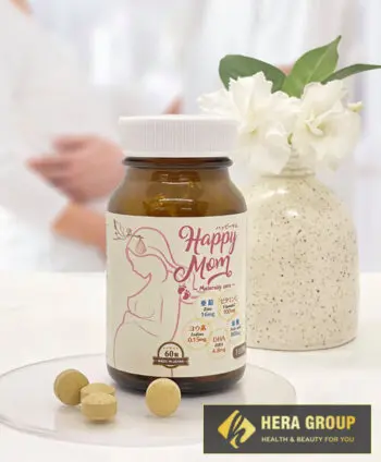 Viên uống bổ sung vitamin Happy Mom Jpanwell