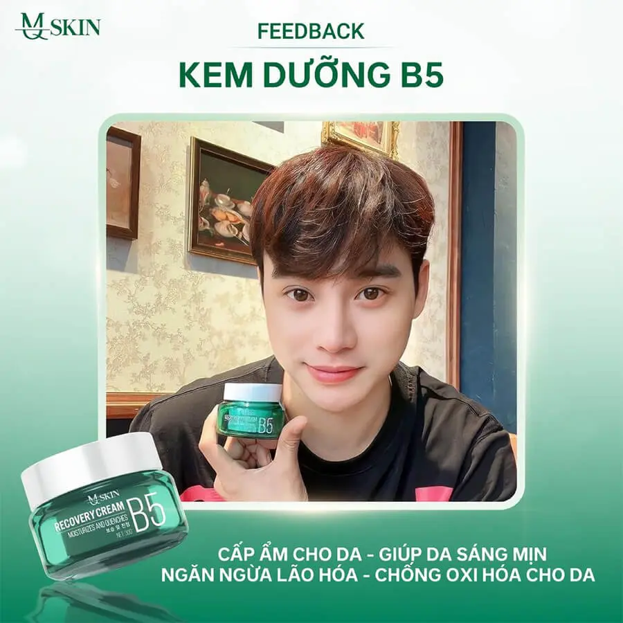 Kem dưỡng phục hồi B5 MQ Skin có tốt không